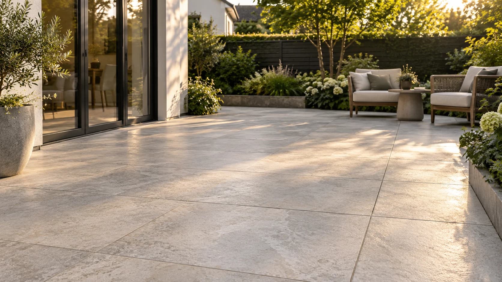 Terrassenreinigung